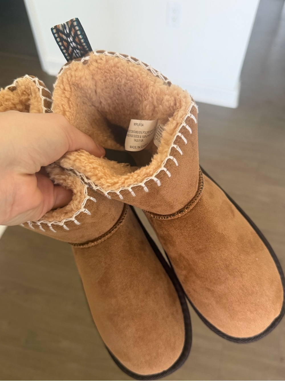 Muk luks truvie faux suede boots